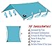 Chill Gorilla 10x10 Swallowtail Hammock Rain Fly Camping Tarp. Ripstop Nylon. 170