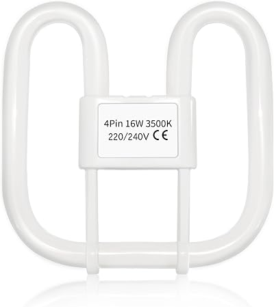 Akynite GR10q 4-Pin 16W CFL Bulb 3500K 950LM Small 13.3x13.3cm Non-Dimmable