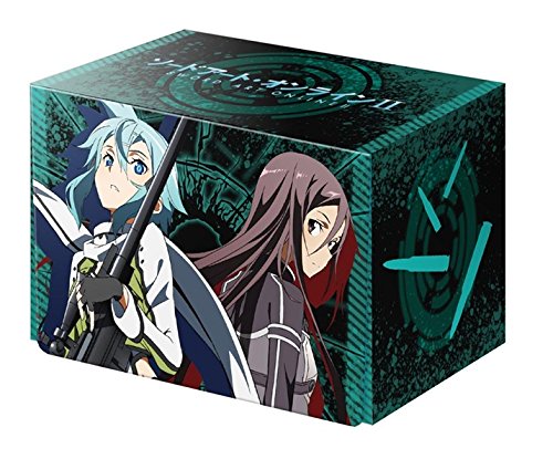 Sword Art Online II Kirito & Sinon Card Game Character Deck Box Case Holder Collection Vol.214 Anime Girl Trap SAO 2 Phantom Bullet Gun Gail GGO ALfheim ALO