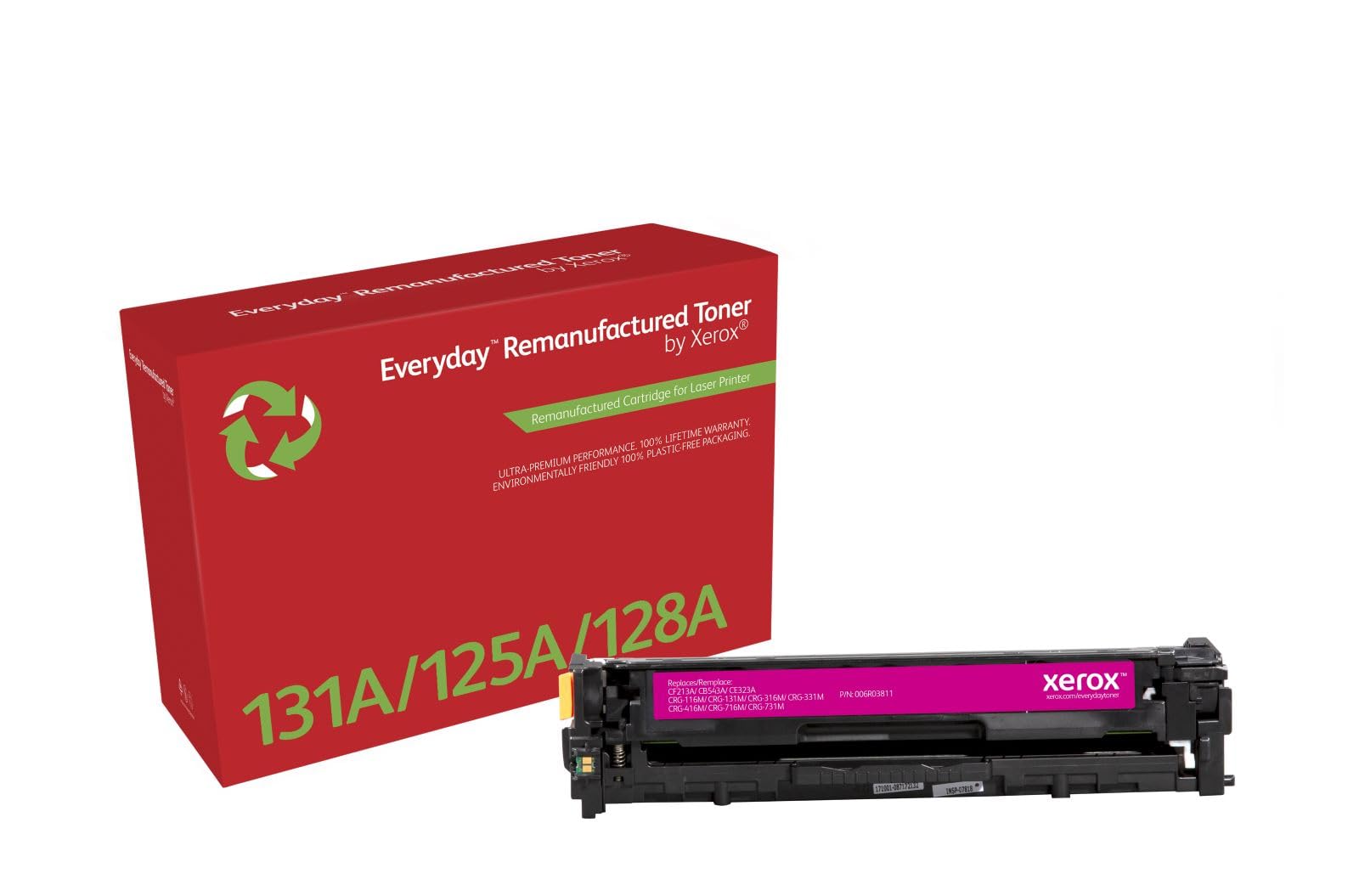 Xerox Everyday Compatible HP 131A CF213A Magenta Toner, Standard Capacity, Remanufactured
