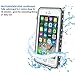 iPhone 7 Waterproof Case with Clear Sound, Eonfine Shockproof Full-sealed Rubber Rugged Cover with Touch ID, Absolutely 100% Water Snow Dust Dirty Proof Case for iPhone 7 4.7 Grey/Transparent