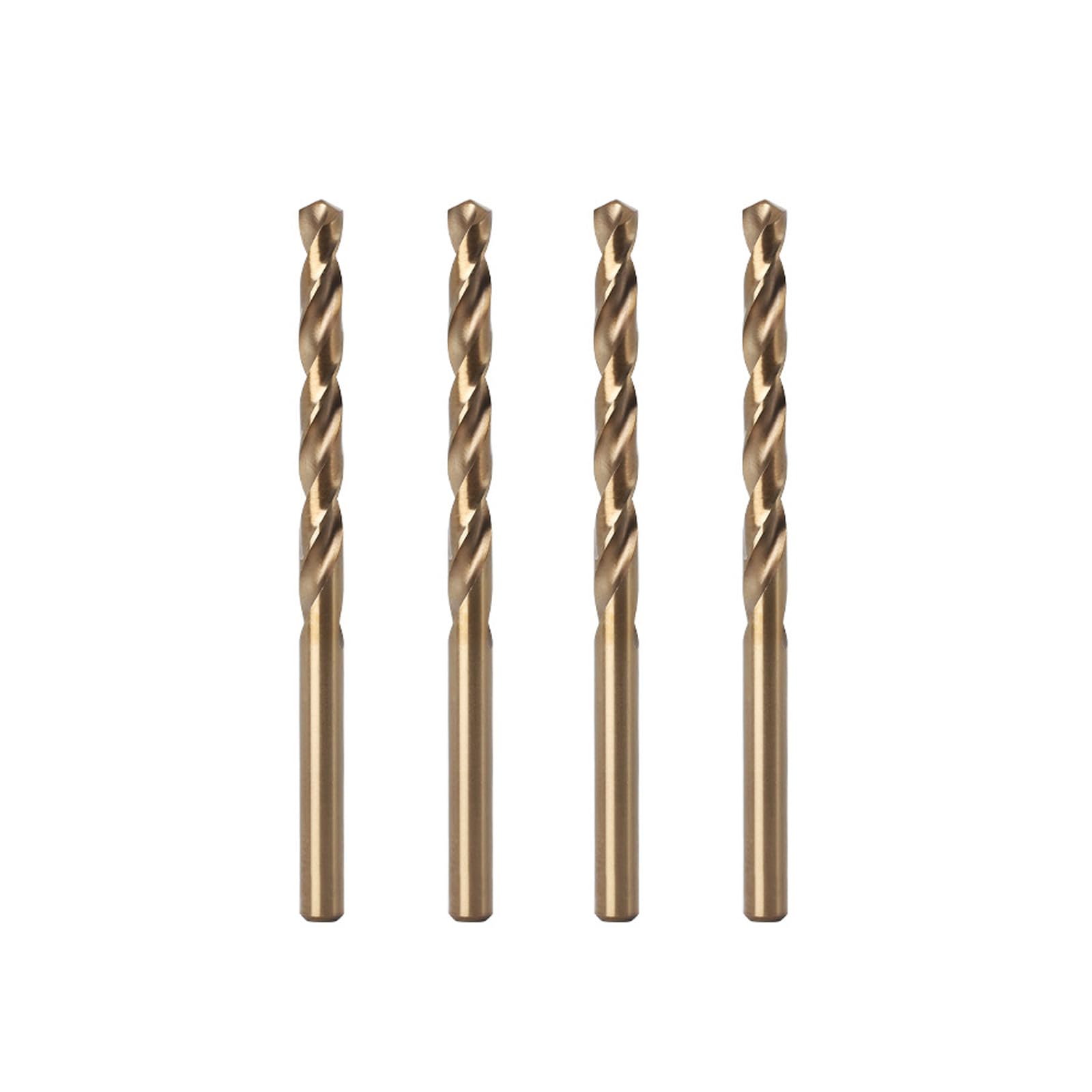 Misuyue 8% Cobalt Drill Bits, Metal Drill Bit Set 4.2mm, HSS M42 Carbide Twist Drill Bit for Metal Stainless Hard Steel Aluminum, Wood Drill Bits (4pcs)