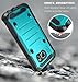 E LV Case for Galaxy S7 Edge Case Armor Protection Defender (Without Built-in Screen Protector) Case for Samsung Galaxy S7 Edge - [Turquoise/Black]
