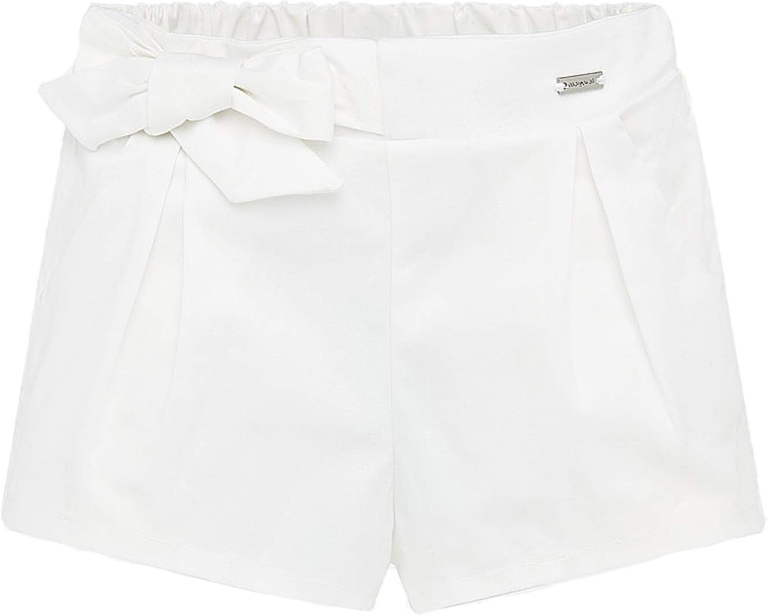 baby girl white shorts