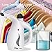 Iextreme 200ml Garment Steamer, Holan Handheld Mini Portable Clothes Steamer, Fast Heat-up Fabric Steamer Wrinkle Remover with Two Brushes Perfect for Home & Travel, for Men/Women