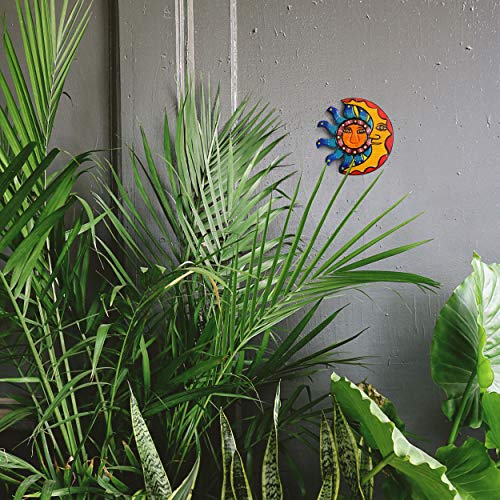 Throwback Traits Sun And Moon Wall Decor, Outdoor Wall Decor, Mexican