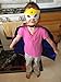 SPESS Comics Cartoon hero Costumes 4Pcs Girl Capes and Masks with Bag
