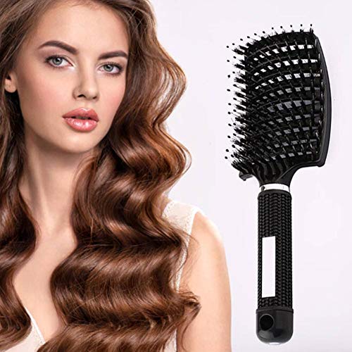 Hair brushes for women, Professional Curved Vented Hair brushes, Fast