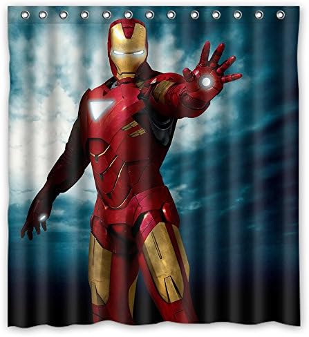 The Avengers Variant Playarts Bathroom Shower Curtain Shower Curtain 66"(w) x 72"(h)