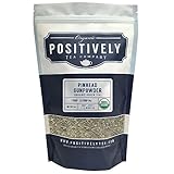 Positively Tea Company, Organic Pinhead Gunpowder, Green Tea, Loose Leaf, USDA Organic, 1 Pound Bag