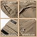 Gash Hao Outdoor Hiking Convertible Pants Mens Quick Dry Water and Stain Resistant Cargo Pockets Breathablethumb 3