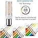 LumenBasic BA15d LED Bulb Bayonet Base Warm White 7 watt 50w-60w Halogen Equivalent Replaces JD Type T3/T4 Bulbs (Pack of 2)