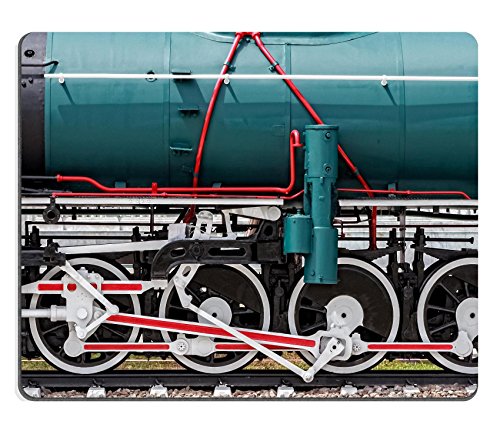 Download Luxlady Mouse Pad Natural Rubber Mousepad IMAGE ID 30933994 Vintage Locomotive wheels and rods closeup Download Luxlady Mouse Pad Natural Rubber Mousepad IMAGE ID 30933994 Vintage Locomotive wheels and rods closeup
