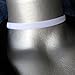 Adjustable Thin White Velvet Choker Necklace - Size Small