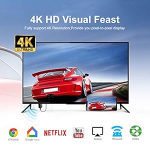 4K WiFi Display Dongle, HDMI TV Wireless Display Receiver, Supporto Miracast Airplay DLNA per Chrome Home/Android… - immagine 5