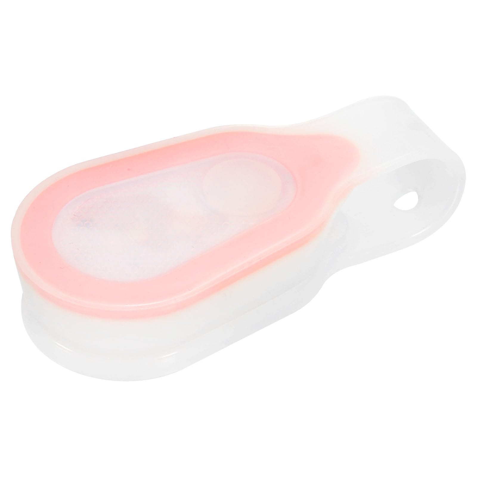 PATIKIL LED Flashlight, Silicone Night Shift Hands Free Clip-on Flashlights Night Safety Running Light for Running, Walking, Sports, Outdoor Emergency, Orange