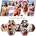Livhò Sunglasses for Women, Cat Eye Mirrored/Transparent Flat Lenses Metal Frame Sunglasses UV400 (Gold Pink+Black Grey)