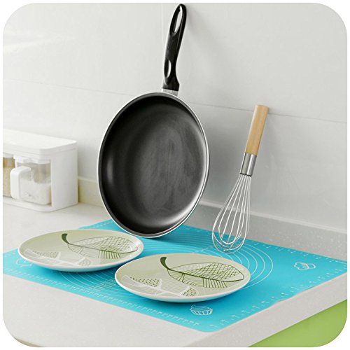 Silicone Baking Mat, Extra Large Food Grade Reusable Nonstick pad, Heat Resistance Table Placemat Board, for Pastry Fondant Rolling Dough with Measurements / Housewife Cooking Enthusiasts. - Thumbnail 6