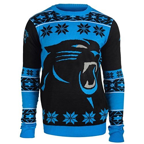 Big Logo Ugly Crew Neck Holiday Sweater