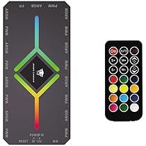 3 Ventilateurs PC RGB 120mm TZMRIT Prism 4PRO - Miroir Infini, ARGB, PWM, 800-1600 RPM - 3