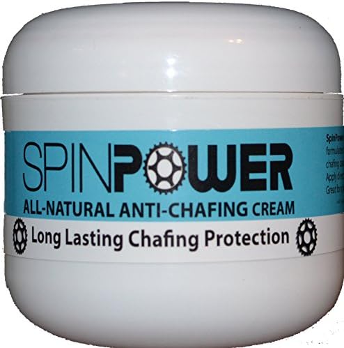 SpinPower All Natural Anti-Chafing Chamois Cream - 4 oz