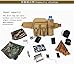 Wellvoo Tactical Waist Pack Pouch with Water Bottle Pocket Holder Waterproof Molle Fanny Hip Belt Bag