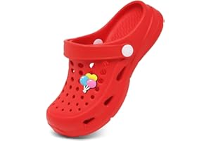 Nedaan Kids Girls Boys Clogs Garden Shoes Toddler Slip on Sandals Children Water Shower Beach Pool Slippers