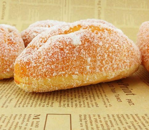 Jumbo Icing Sugar Covered Cream Bread Squishy Bread Scented Toy Kitchen Home Decoration Gift 1PCS