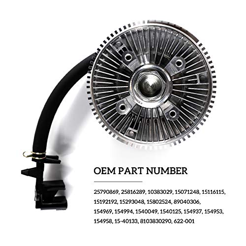 Radiator Engine Cooling Fan Clutch with Harness Fits 20022009 Chevy