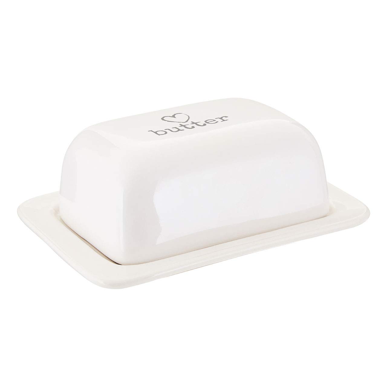Premier Housewares 0722729 Charm Butter Dish Dolomite