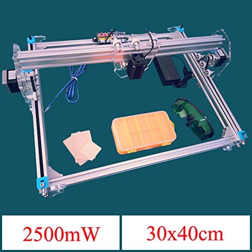 LussoLiv 2500mW A3 30x40cm Desktop DIY Violet Laser Engraver Picture CNC Printer Assembling Kits