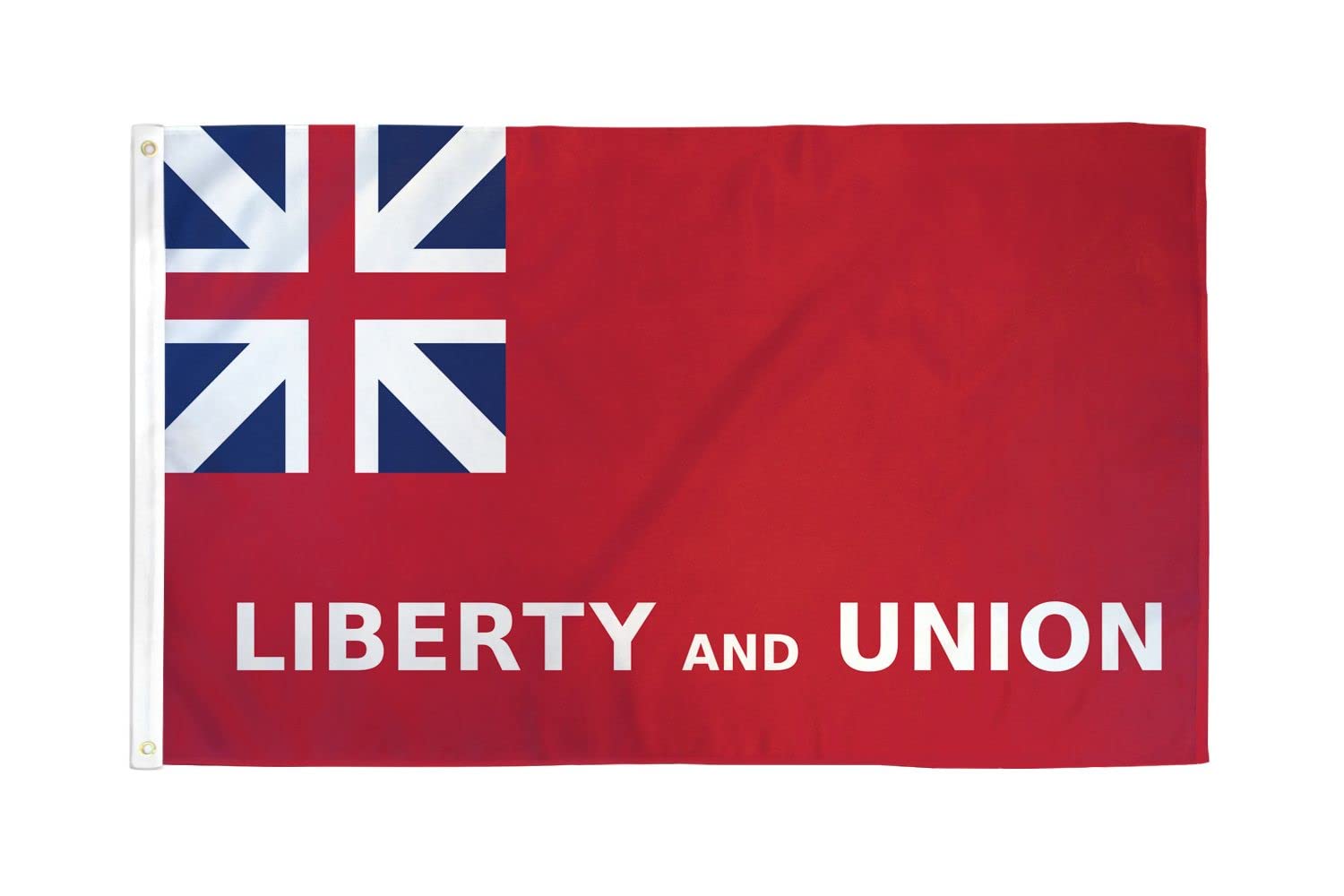 AZ FLAG - Taunton Liberty And Union Flag - 3x5 Ft - 100D Polyester Liberty And Union Banner with Two Metal Grommets - Fade Resistant - Vivid Colors - 3' x 5' Feet - 150x90 Cm