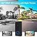 【32GB Preinstalled】WiFi Video Doorbell Camera 1080P HD with Chime, No Monthly Fees, Wireless Doorbell with 2 Way Audio, Motion Detector, Night Version, Rechargeable Batteries, IP65 Waterproof Geoyeao