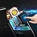 LINGAN USB Lighter Slim Lighter Rechargeable Flameless Windproof Electronic Portable Smart Fingerprint Sensor Double Side Ignition Cigarette Mini Lighter