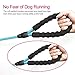 10 FT Strong Dog Leash Extra Heavy Duty Rock Climbing Rope Comfortable Padded Handle Highly Reflective Threads for Small Medium Large Dogs, 1/2 inch Diameter (Blue)