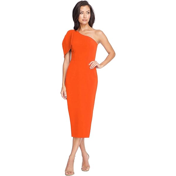 knee length dresses for ladies Wrap Dress - Red City - Tights & Clothes In Sizes 32-66 main image 0