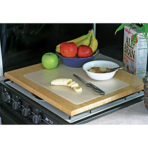 Camco-Bamboo-43571-Stove-Cover-Silent-Top