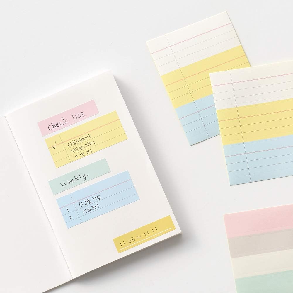 Monolike Message & Label Sticker ver.1 Set - Mini Size Cute Stickers, Index Stickers: Office Products