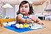 Toddler Plate by Kenley - Silicone Suction Baby Feeding Placemat with Divided Food Plate - Non-Slip Kids Weaning Tray Mat with Feeding Bowl - Free Matching Bib