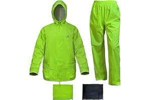RainRider Rain Jacket Pants Suits for Men Women Waterproof Lightweight Rain Gear Workwear