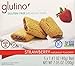 Glutino, Gluten Free, Strawberry Breakfast Bars, 7.05oz Box (Pack of 6)