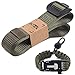 2COOL Gears Tactical Belt Set with Paracord Bracelet Non Metallic Buckle 1.5 inch Adjustable Size Duty Work Nylon Web Security Army Military Belts for Men and Women