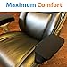 Memory Foam Soft Chair Arm Pad Covers Stretch Over Armrests 10.5