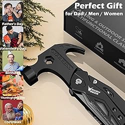 Gifts for Men Dad,14 in 1 Hammer Multitool Pliers