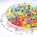 zoneyee Water Beads Orbeez Rainbow Mix Orbies Water Gel Beads Non-Toxic Growing Sensory Beads for Kids Spa Refill Sensory Toys DIY Stress Ball and Décor