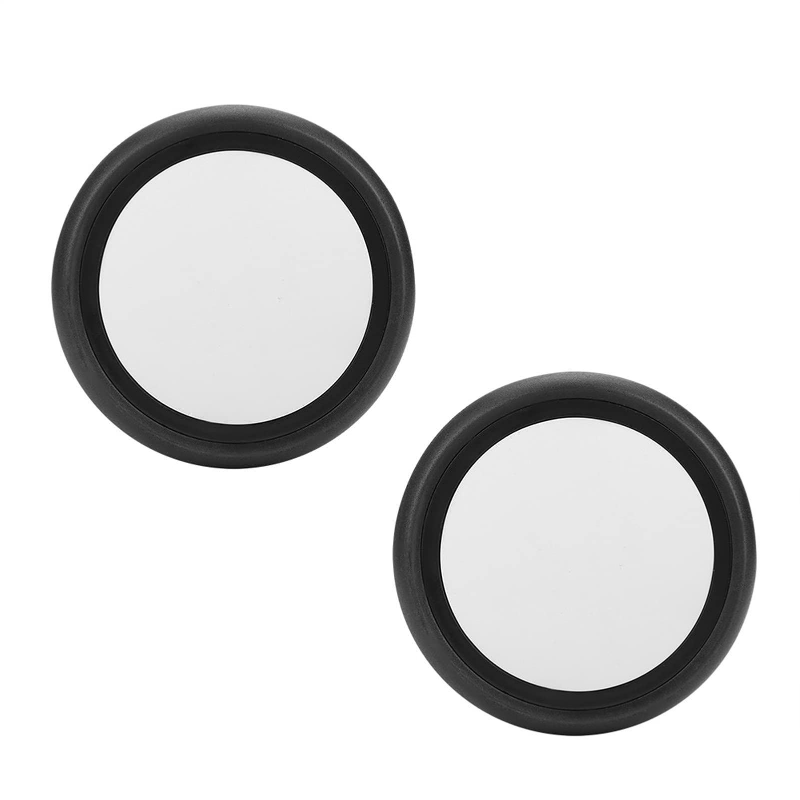 Baby Stroller Wheel, Baby Strollers Rubber Wheels, Wear Resistant Stroller Wheel Accessory 360 Degree Rotation for Kiddopotamus for Yoya for Yoyo for Chbaby (A Pair of Rear Wheels)