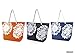 Ladies Womens Large Beach Shoulder Tote Shopping Bag Shopper Carrier Bag Flower