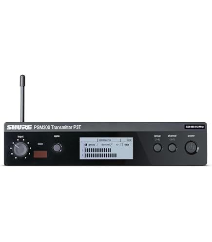 Amazon.com: Shure P3RA Premium Wireless Bodypack Receiver for
