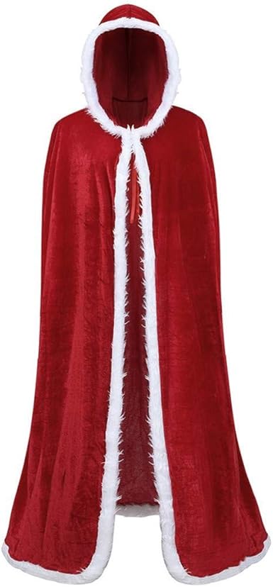 red hooded coat ladies