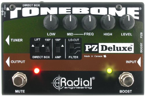 Radial Engineering R8007320 PZ-Deluxe Acoustic Preamp